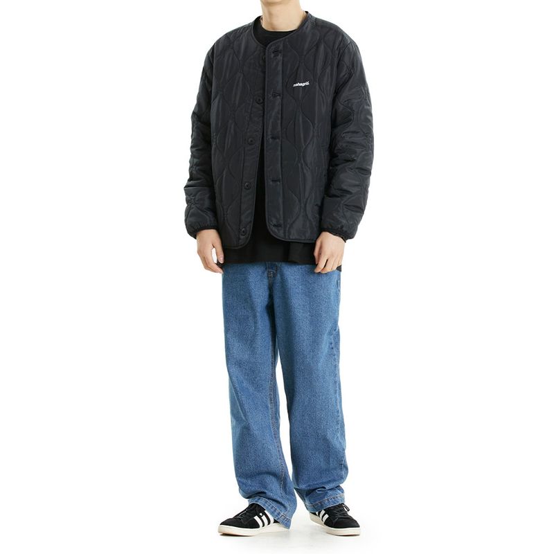 BASIC LOGO QUILTED JACKET
