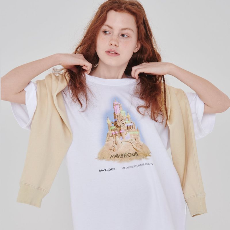Sandcastle T-Shirt White