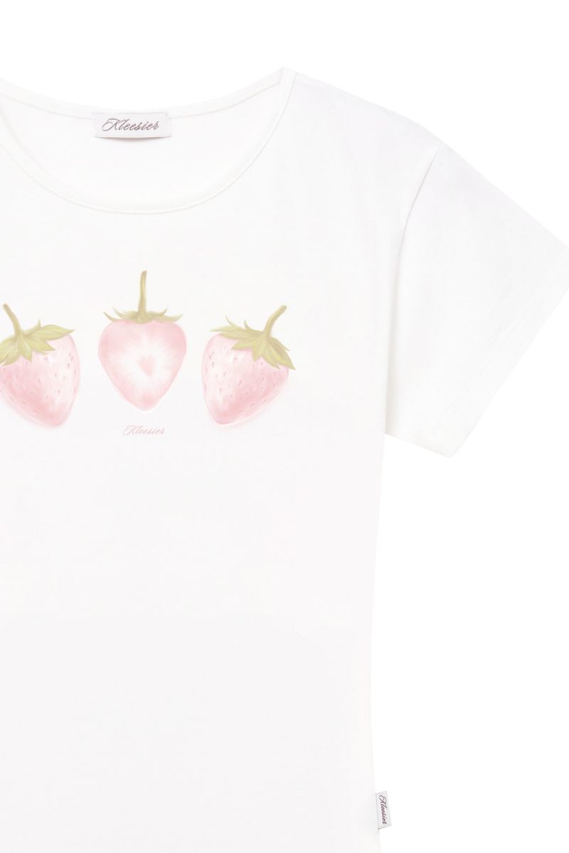 Pink strawberry pastel top