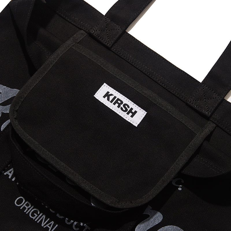 UNI WORDING LOGO ECO BAG [BLACK]