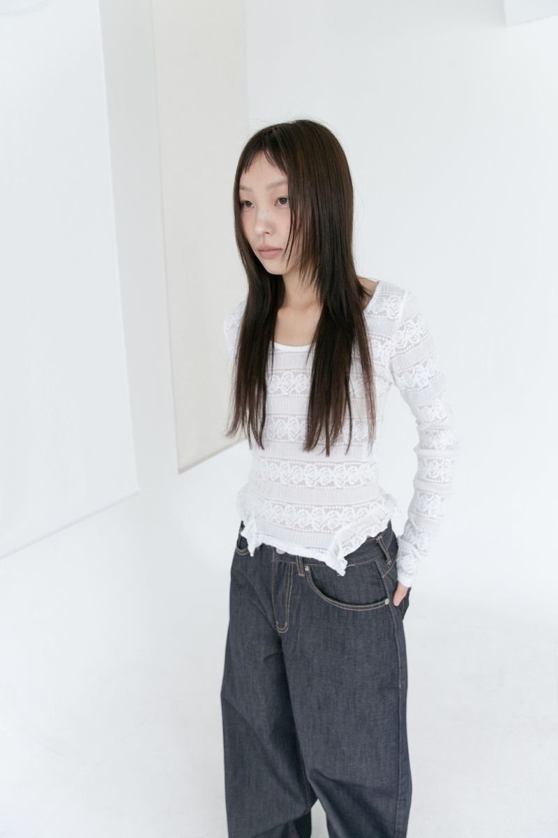 omoosoohy（オムスヒ）の「rose frill top(2colors)（Tops）」