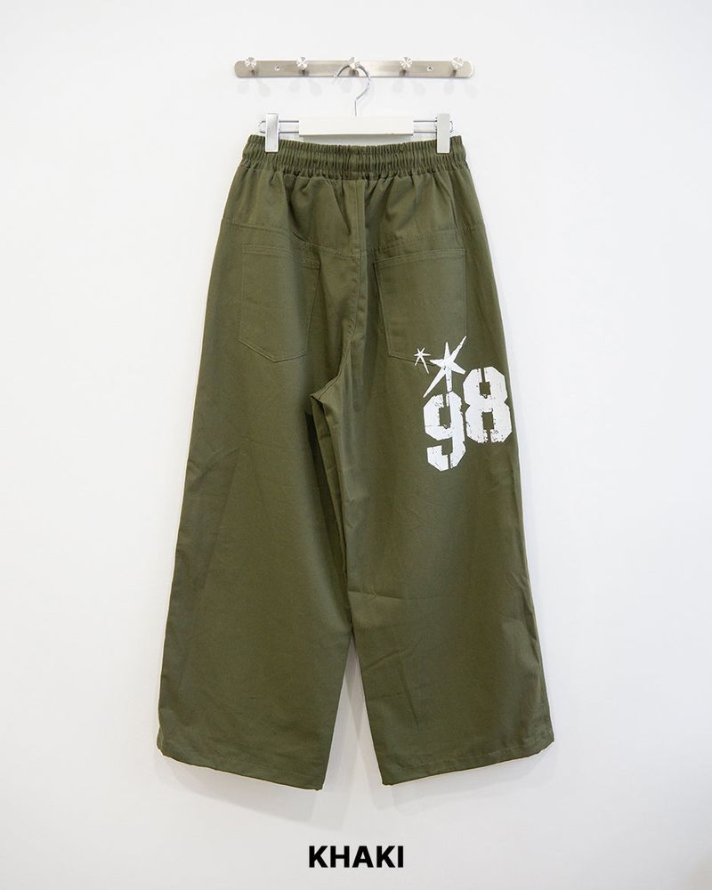 Tork Print Cotton Pants