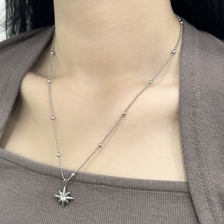 8 spark ball necklace