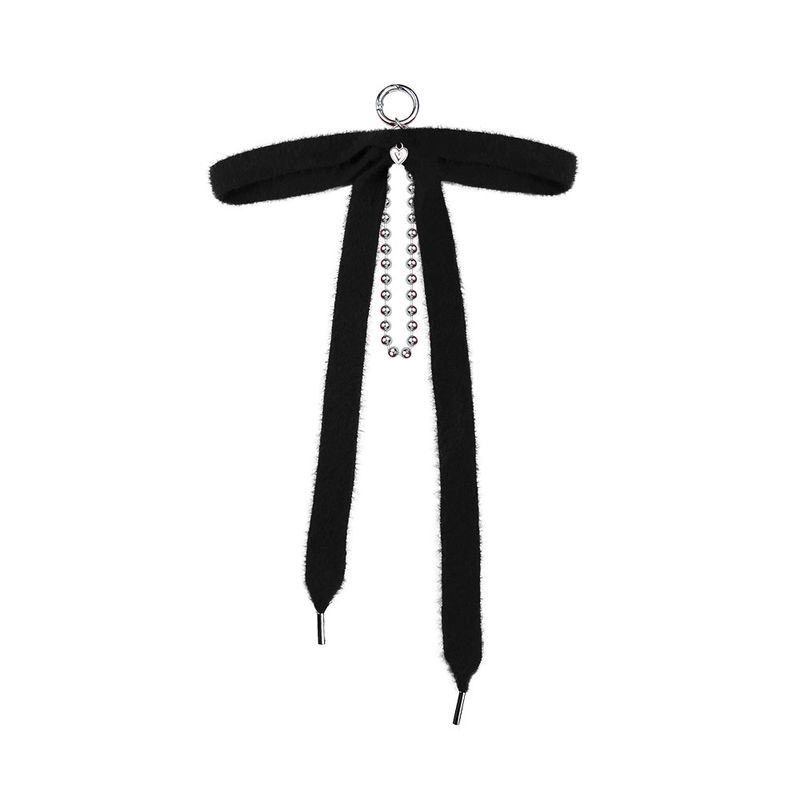 Angora Drop Ribbon Keyring