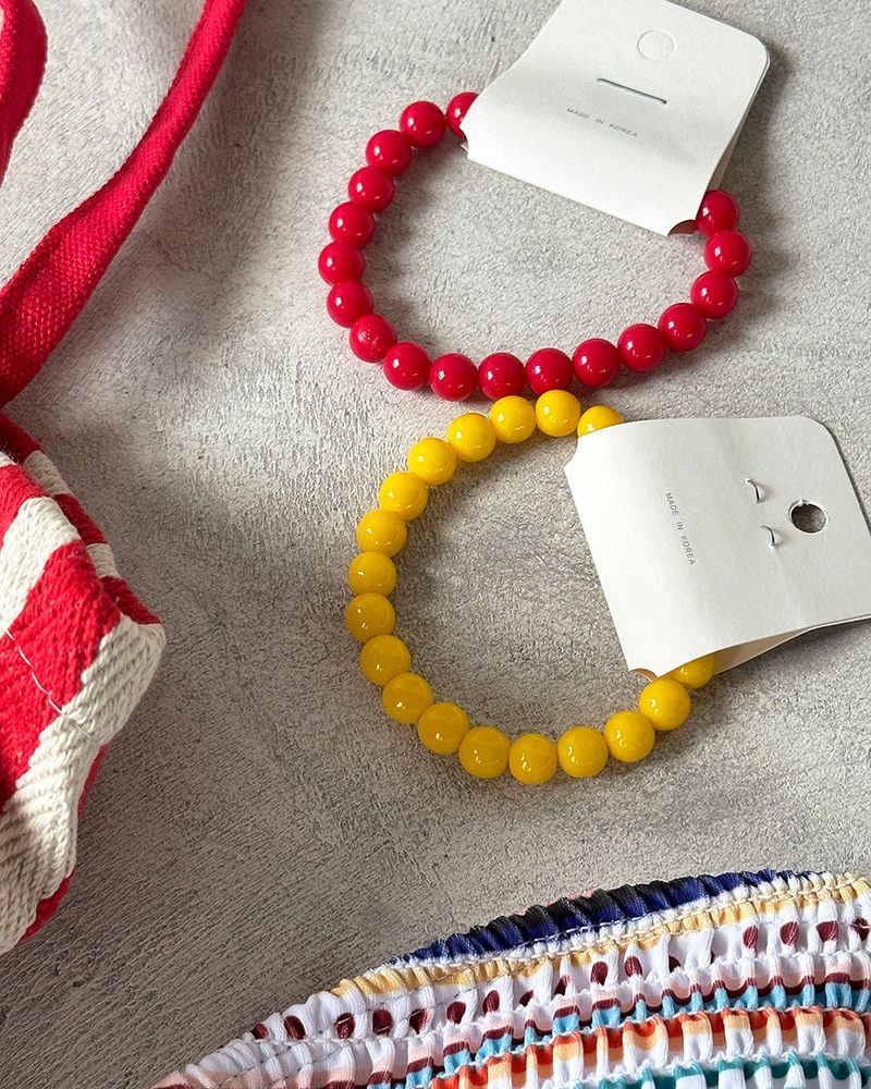 Delight-J(ディライトジェイ)の「Color pearl ball bracelet(Accessories)」