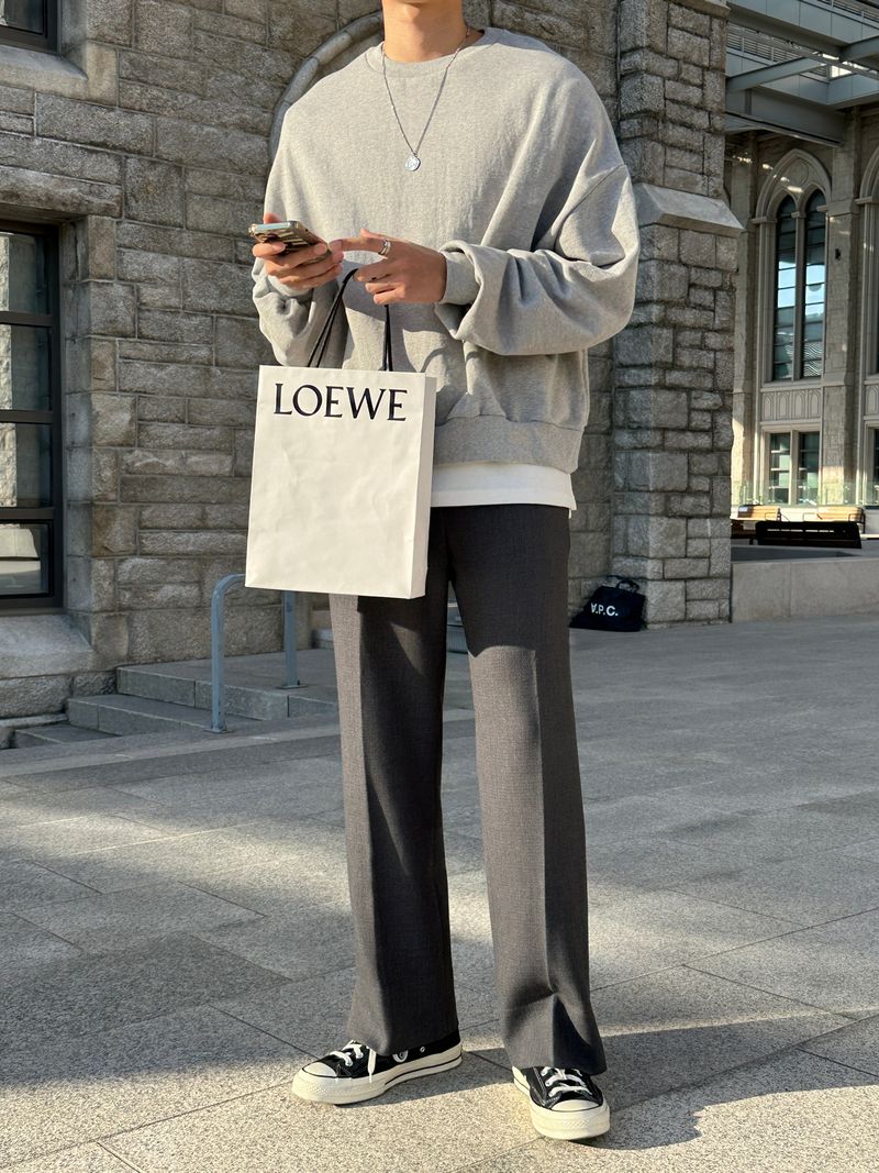 [Lemenne] Open Wide Slacks (2 colors)