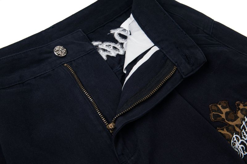 Cross Embroidery Cargo Pants 233238539