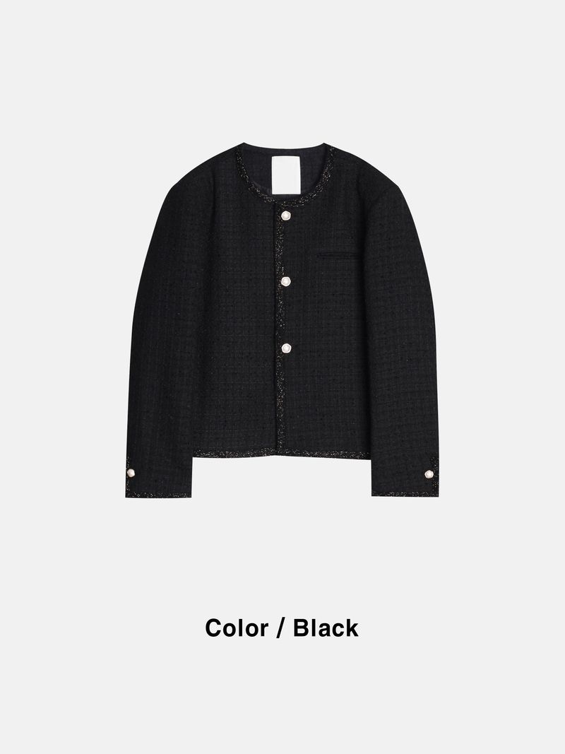 YM Giselle Tweed Jacket (2 colors)