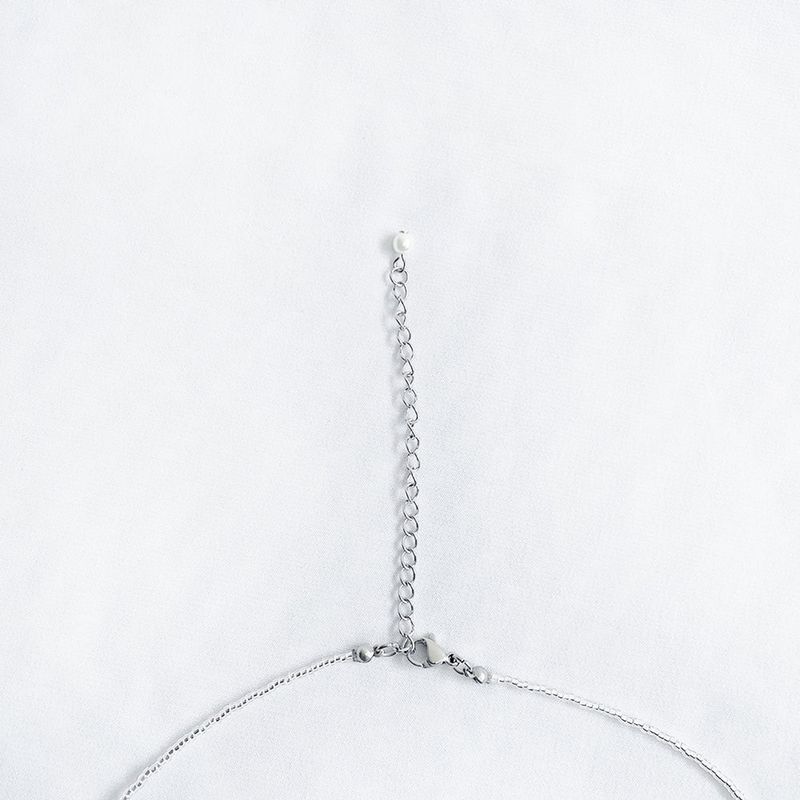 LaLuna Ribbon Bead Necklace