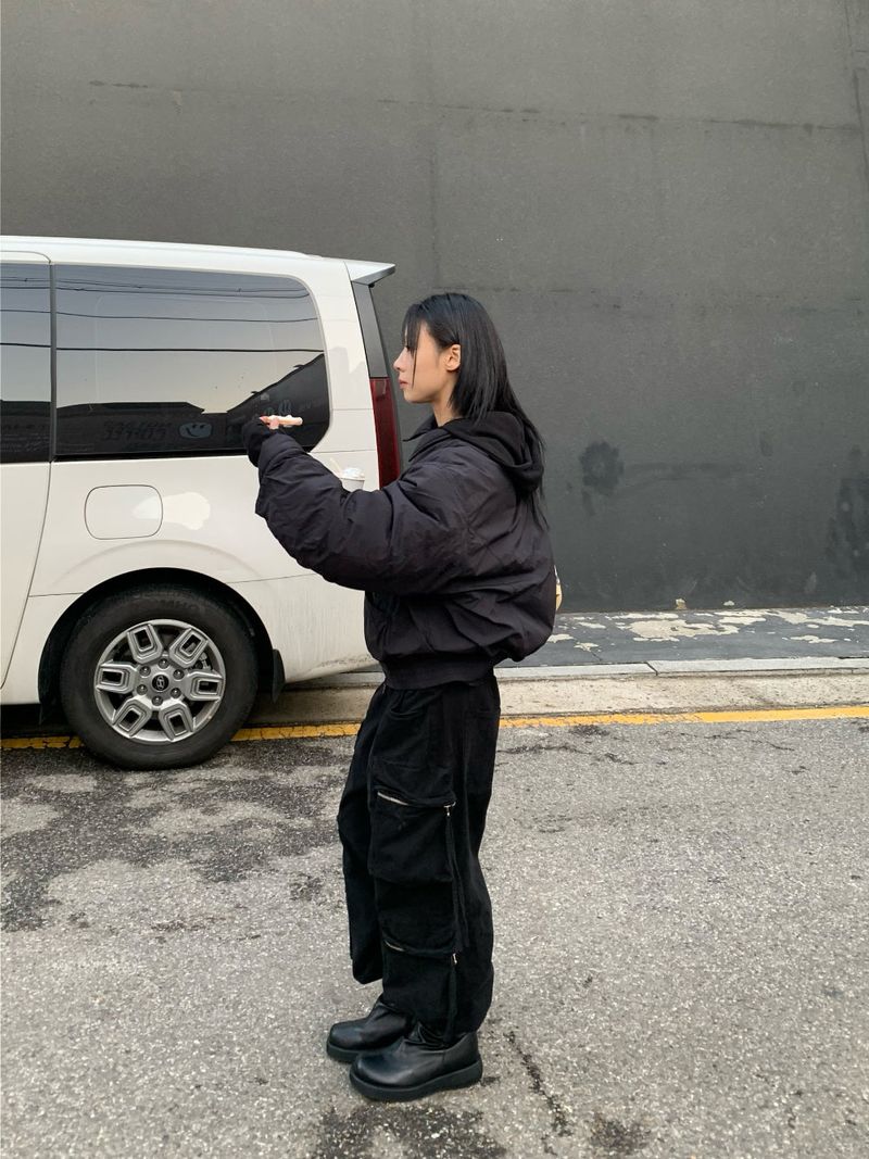  CROP BLOUSON PUFFER