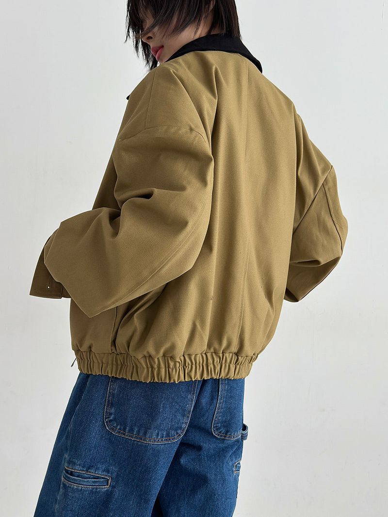 3 TAP Karl Oxford Bicolor Jacket (2color)