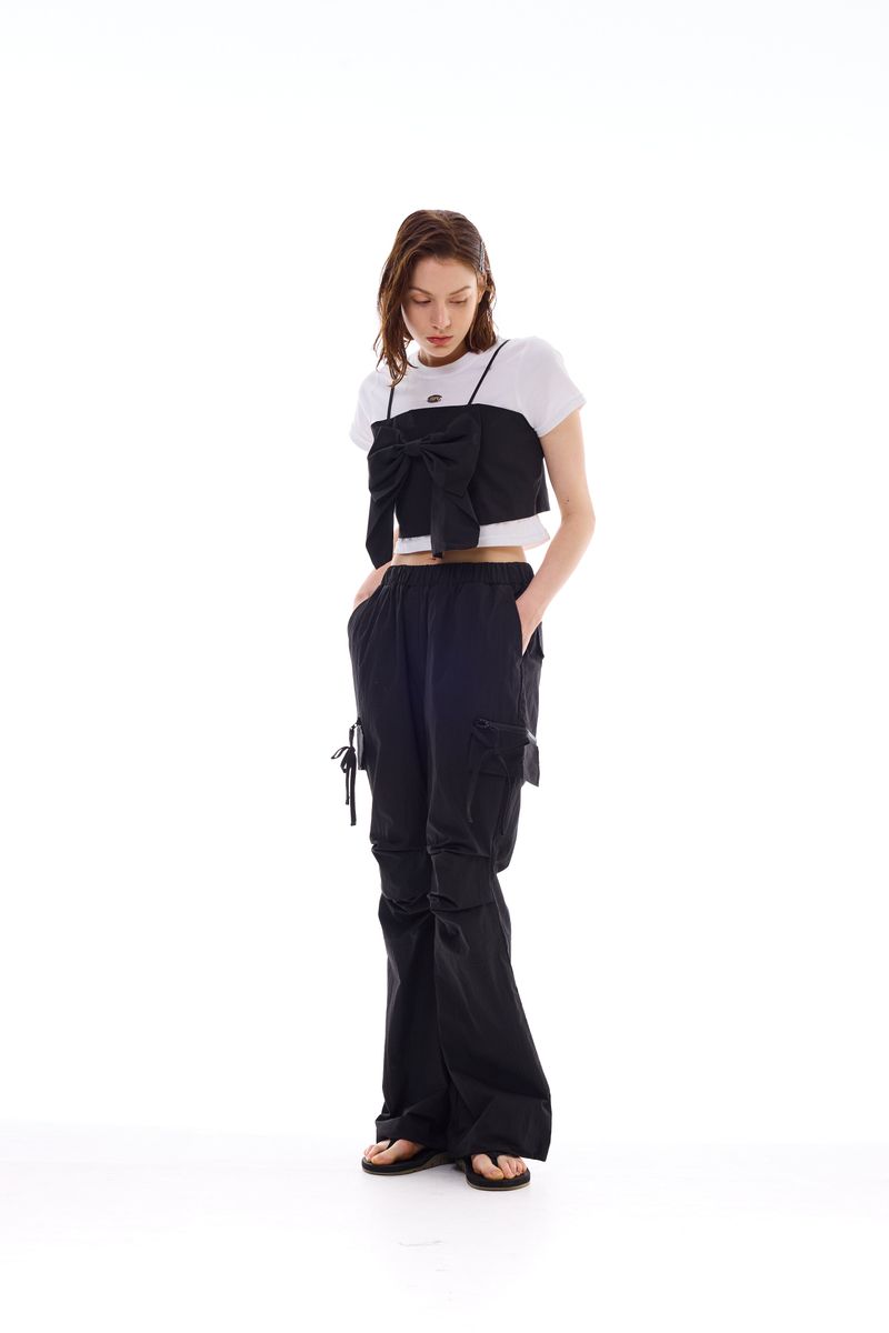 BREEZE BOOTSCUT PANTS / BLACK