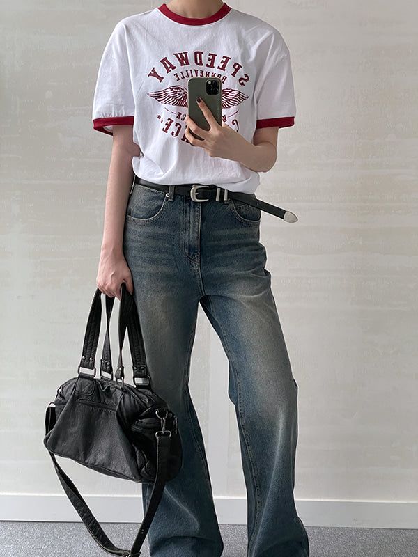 (UNISEX) Multi Pocket Vintage Cross Bag