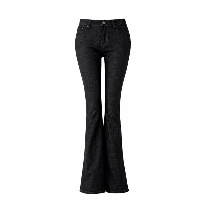 SOUL'S COLOR（ソウルズカラー）の「[Hip pads] レイナローライズロングブーツカットジーンズ (2color)（パンツ）」