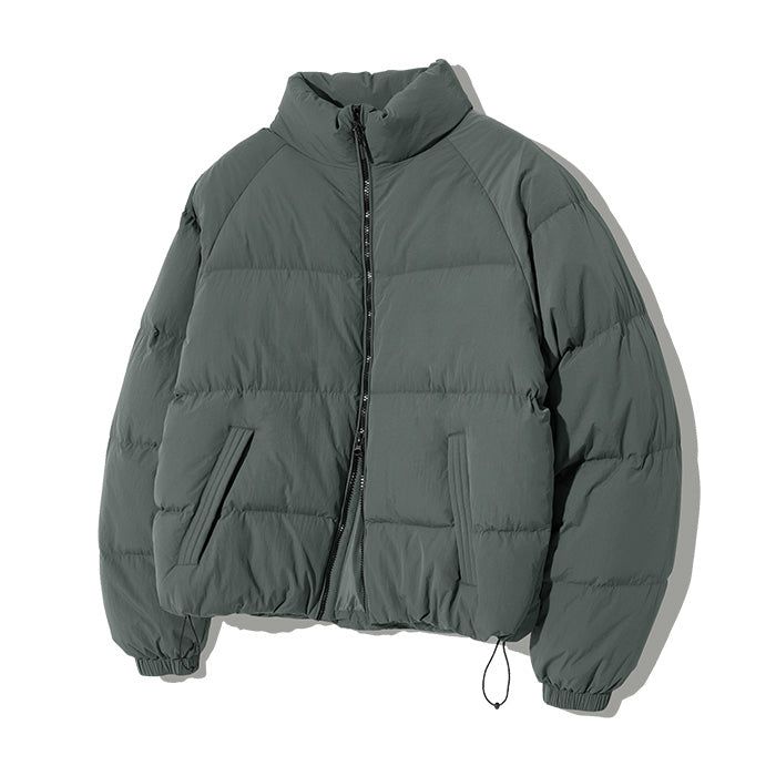 filluminate（フィールミネイト）の「Glossy Leather Padding-Matte Charcoal（Jackets/Outerwear）」