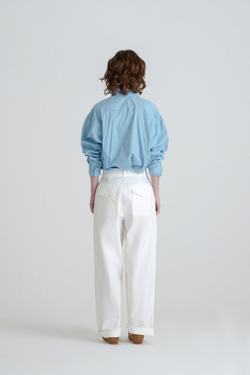 Blooming shirt_stripe blue