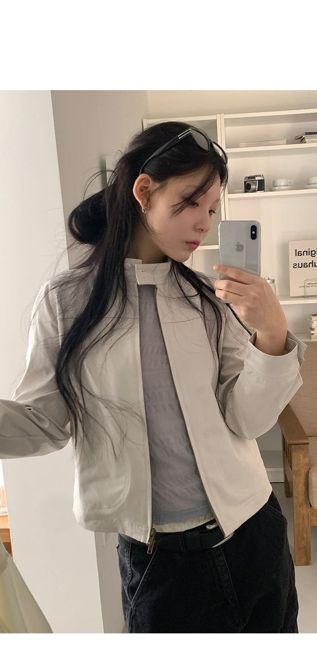 SHEER PUFF BLOUSE (4C)