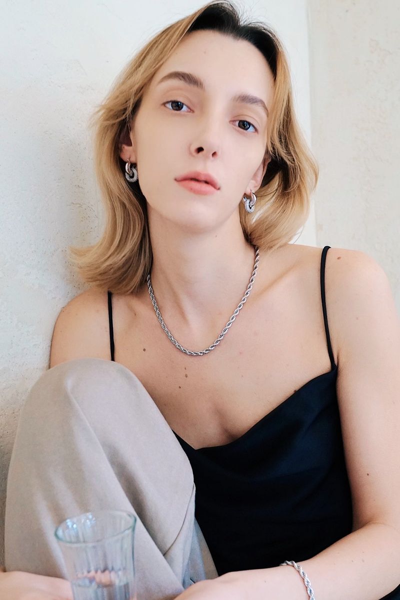 Vera Double Cubic Earrings