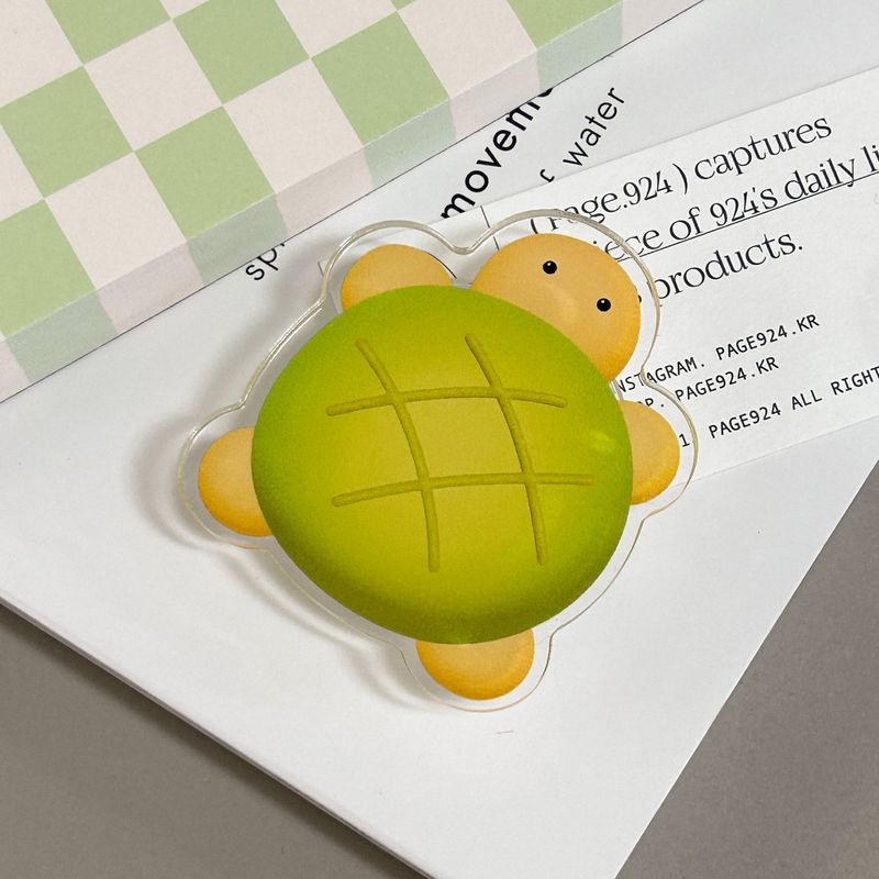 Monani Studio（モナニースタジオ）の「[Smart-grip] メロンブレッドタートルスマホグリップ（スマホグッズ/小物）」