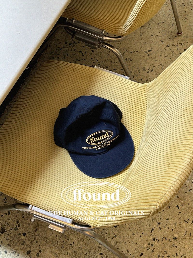 FFOUND WASHED FLAT BRIM CAP / GREY