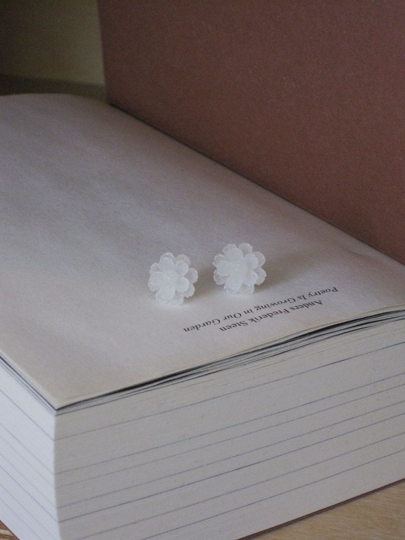 [925 Silver] Lotus Earrings