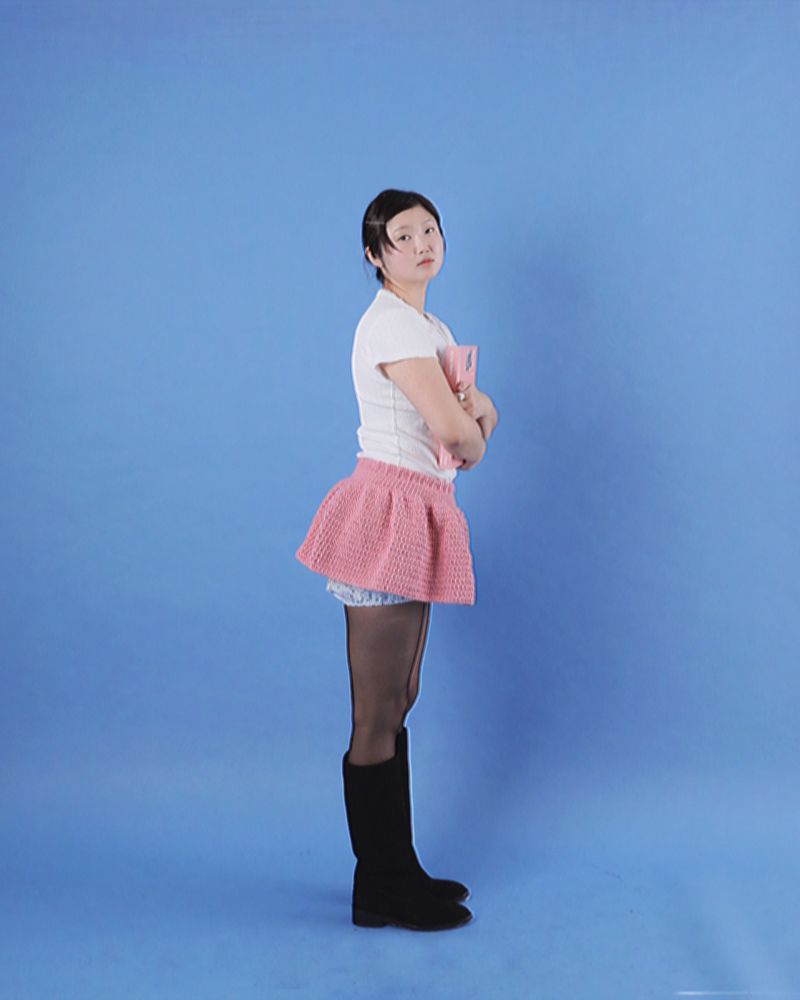 Crochet tutu skirt