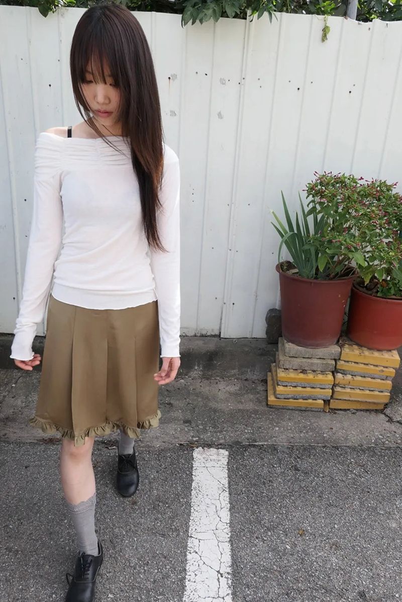 off shirring T (3c)