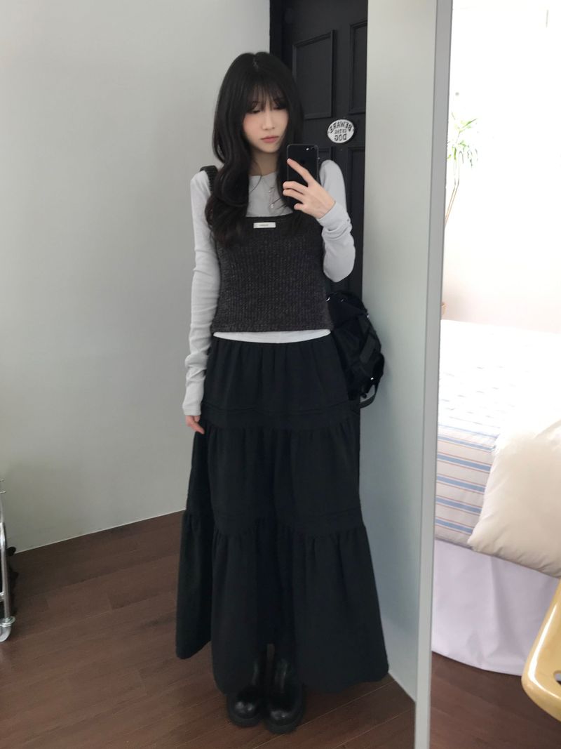 Ripple Knit Sleeveless (3 colors)