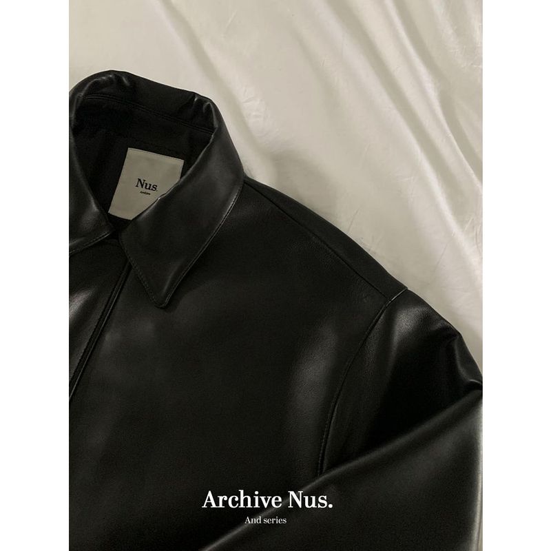Nus. Real Leather Jacket