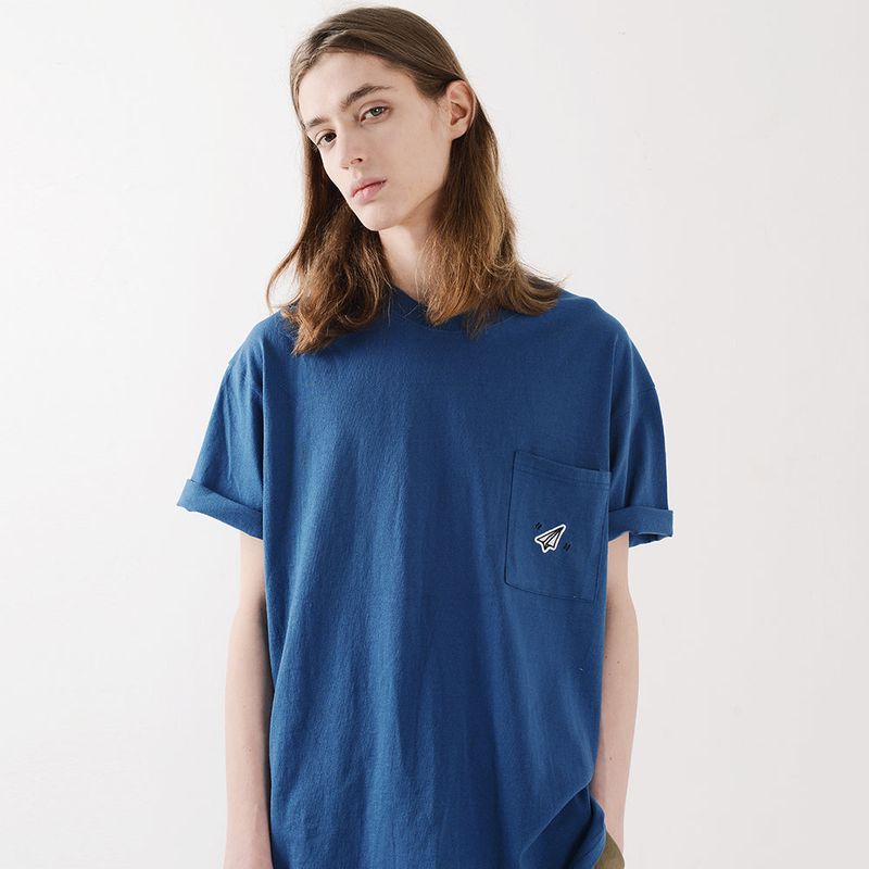 PAPER ICON POCKET TSHIRTS (4COLORS)