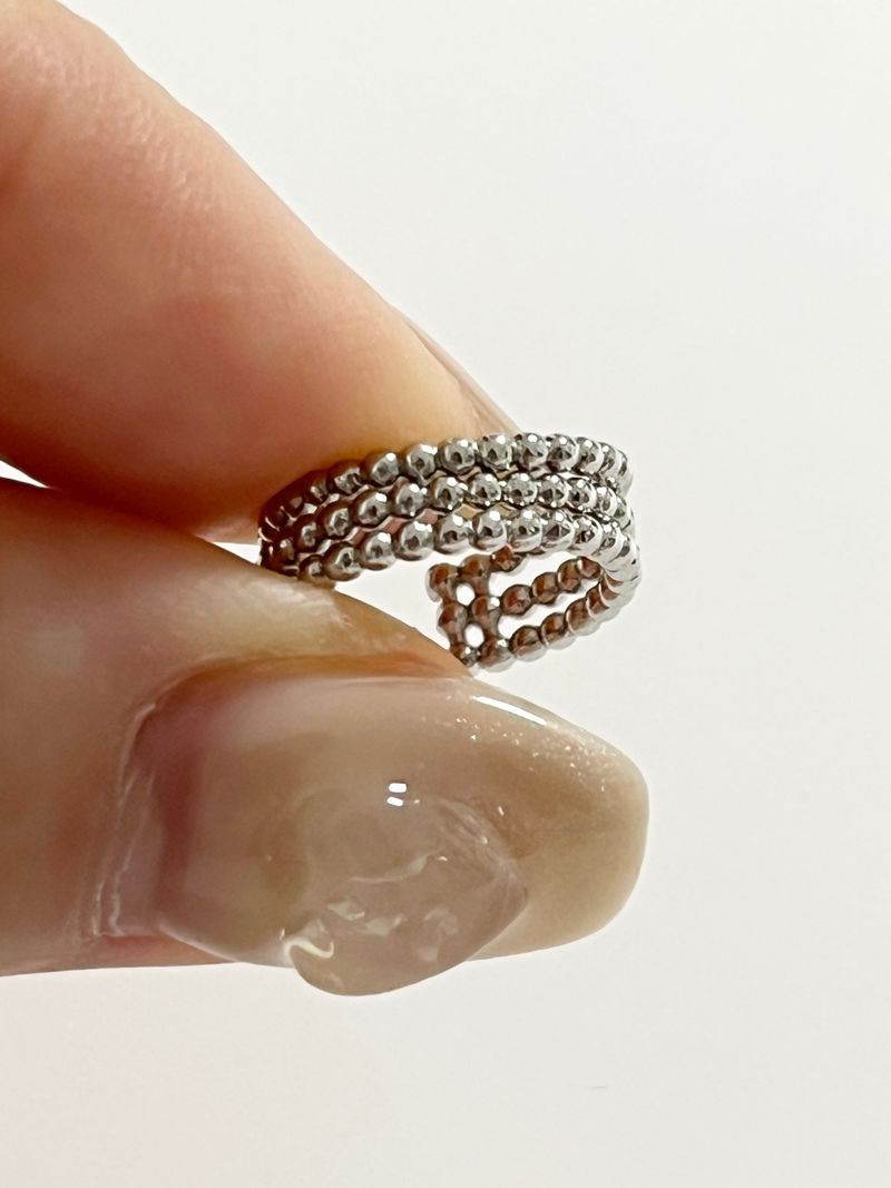 three chain earcuff