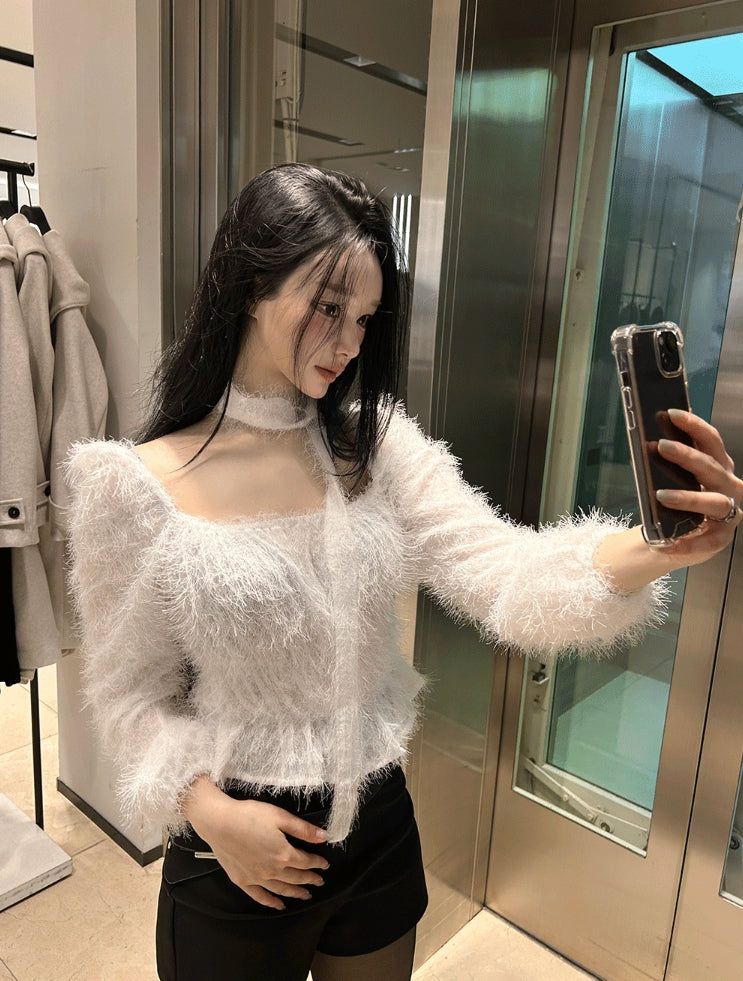 hatsukoshi（ハツコシ）の「Square neck twilight blouse（Tops）」