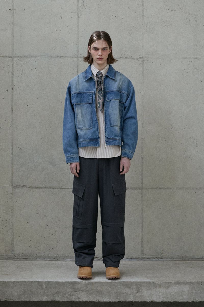 Oversized Max pocket Trucker jacket