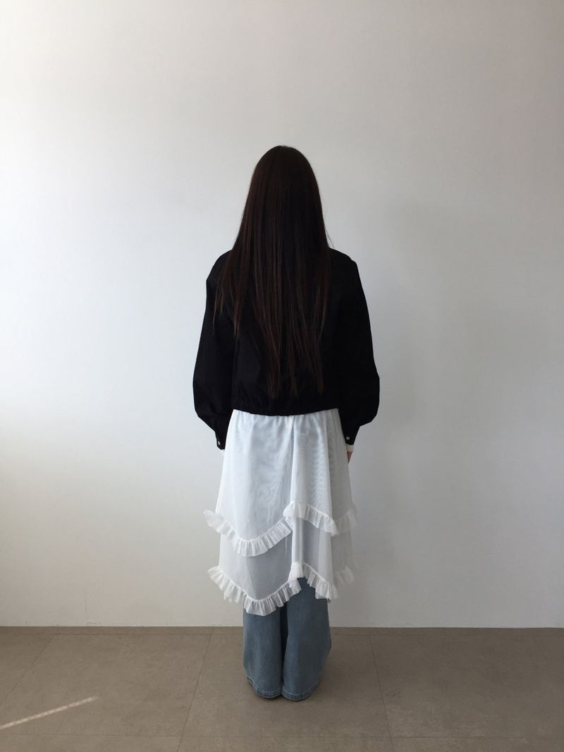 Luke Studded High-Neck Jacket (2color)