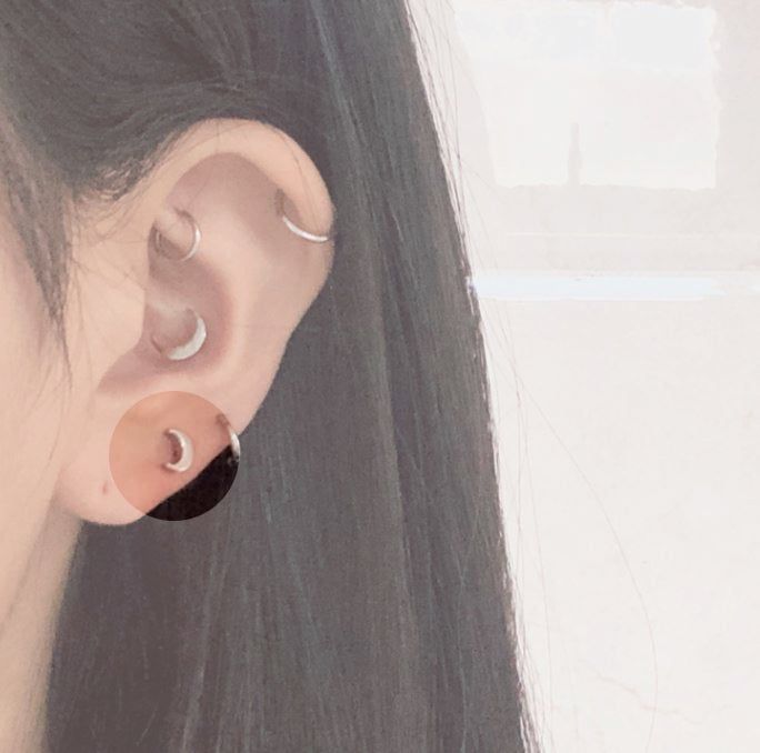 [Styling] Unique Black Piercing Set (4 set)