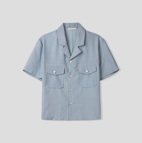 Morant Open Collar Short Sleeve Jacket