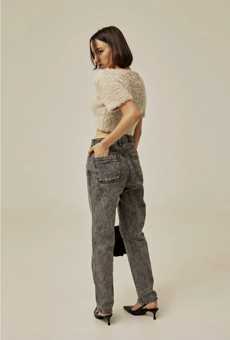 Classic straight jeans
