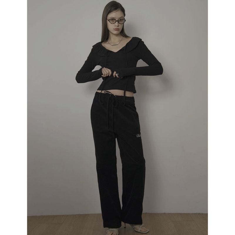 FAIRY LONG SLEEVE-BLACK