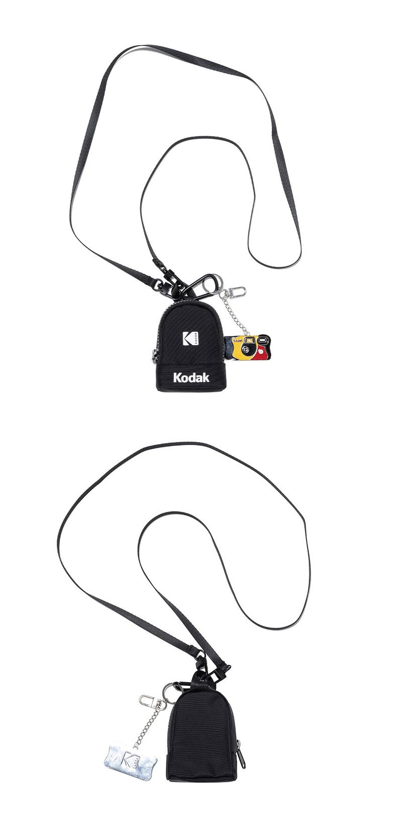 FUNSAVER KEY RING POUCH BAG【BLACK】