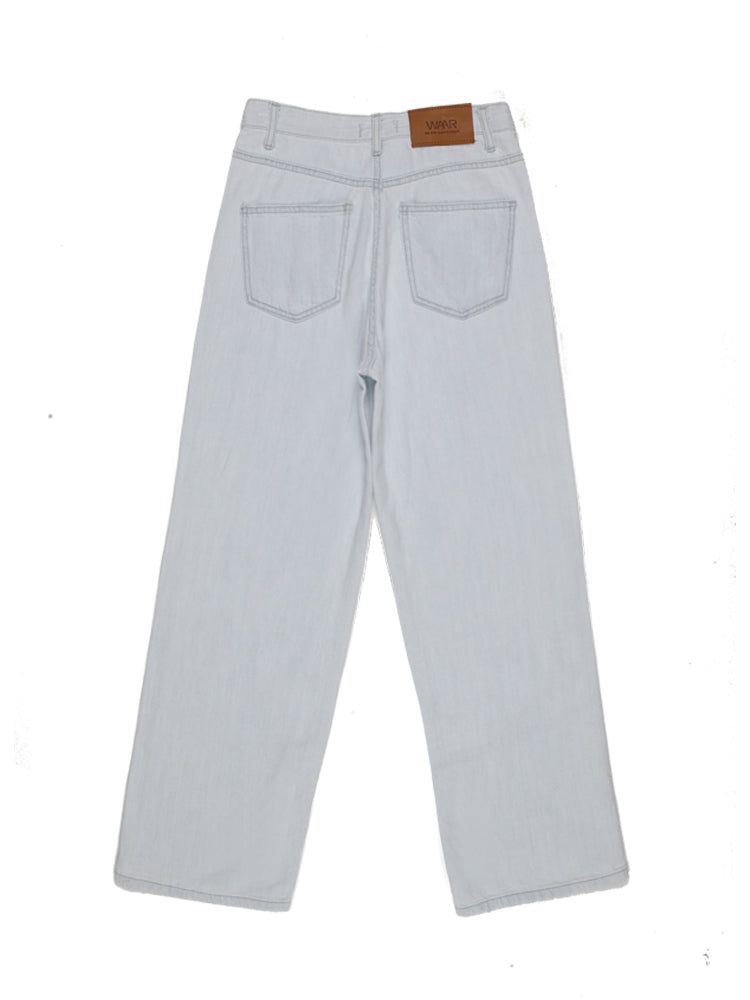 W67 WIDE LINEN DENIM PANTS_LIGHT BLUE