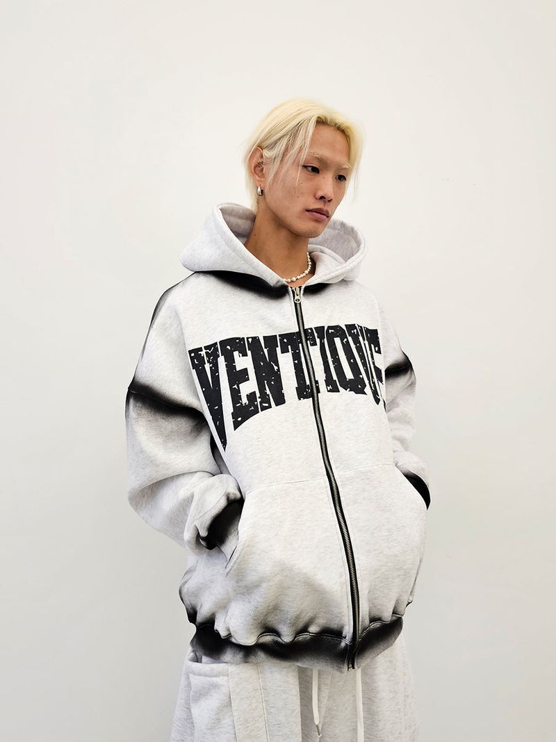 VENTIQUE VTQ Napping hooded zip-up 3colors
