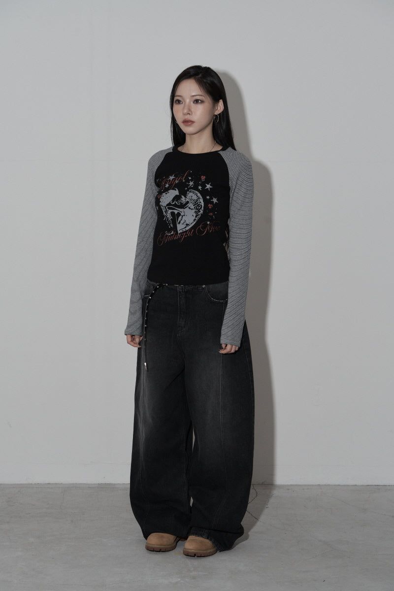 st angel t (black)