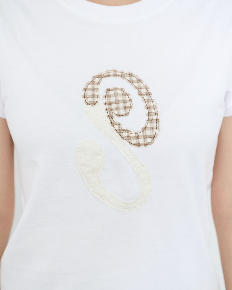Applique Logo Tee