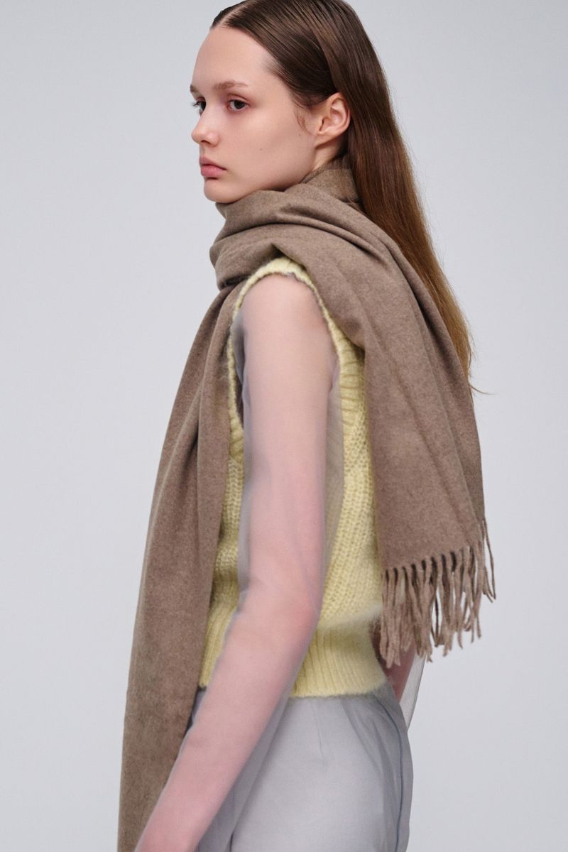 MARIEBEAR muffler_cocoa