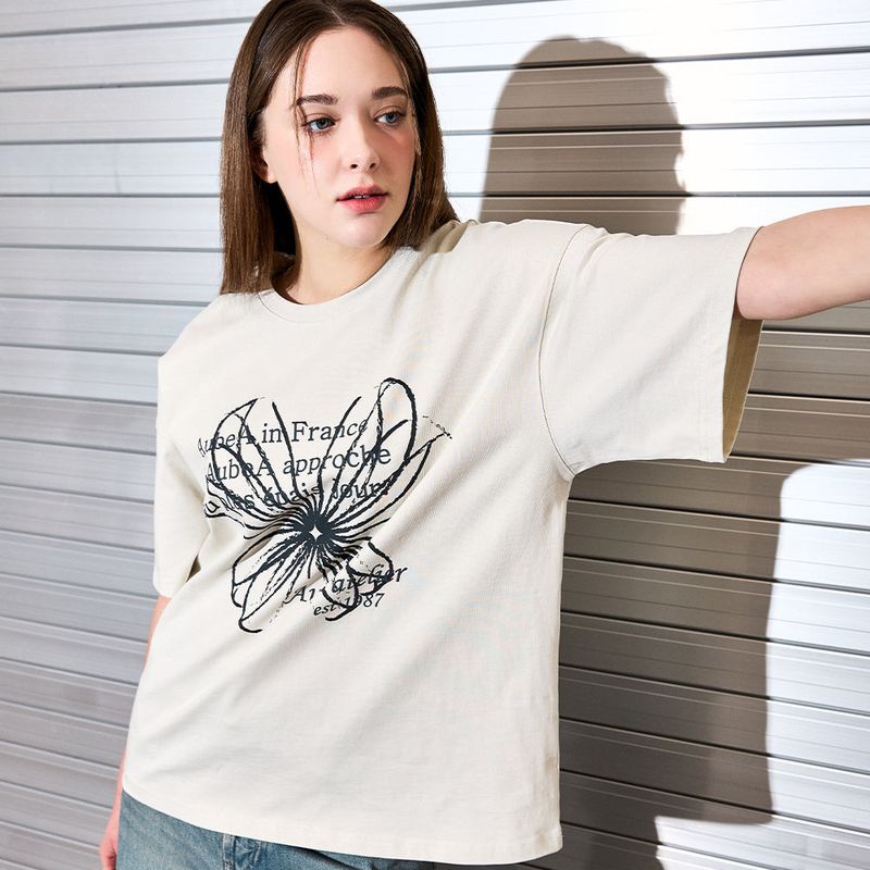 AUBEA DRAWING ATTERIER HALF T (4color)