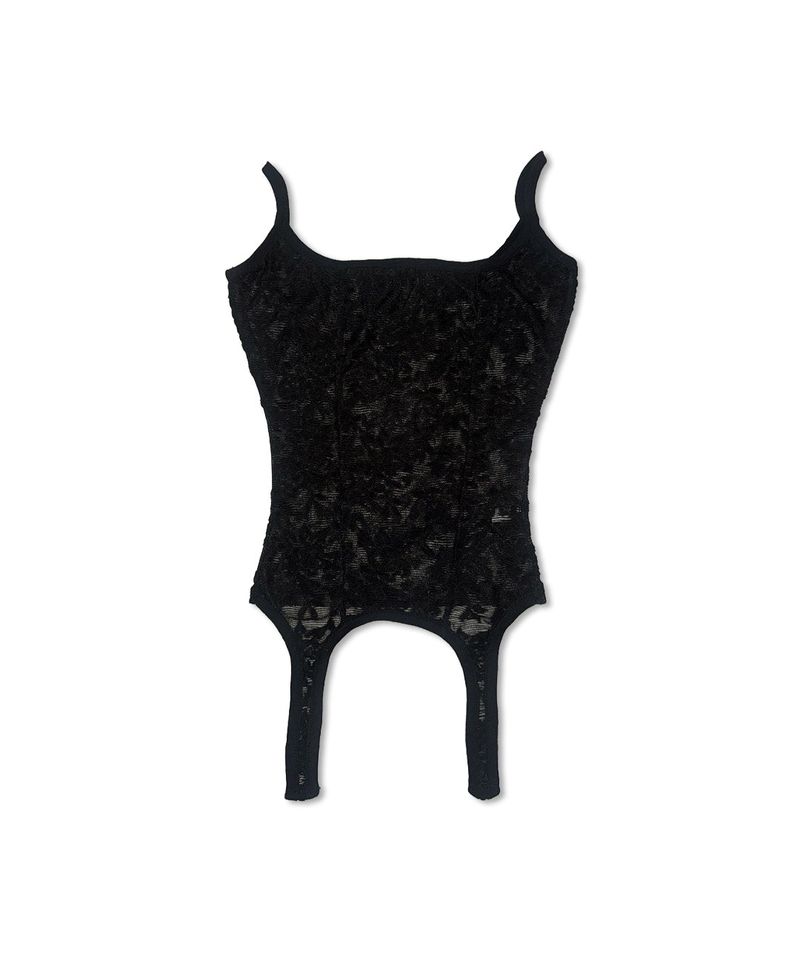 lace garter top (3colors)
