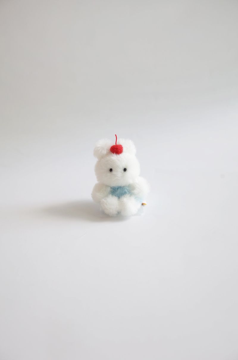 baby soda bunny keyring
