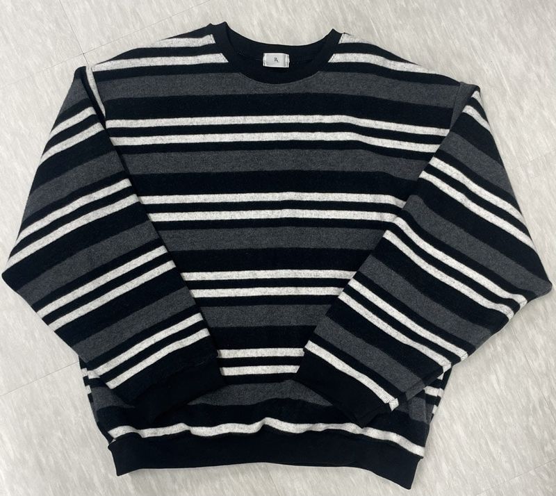 sain peach stripe round mtm