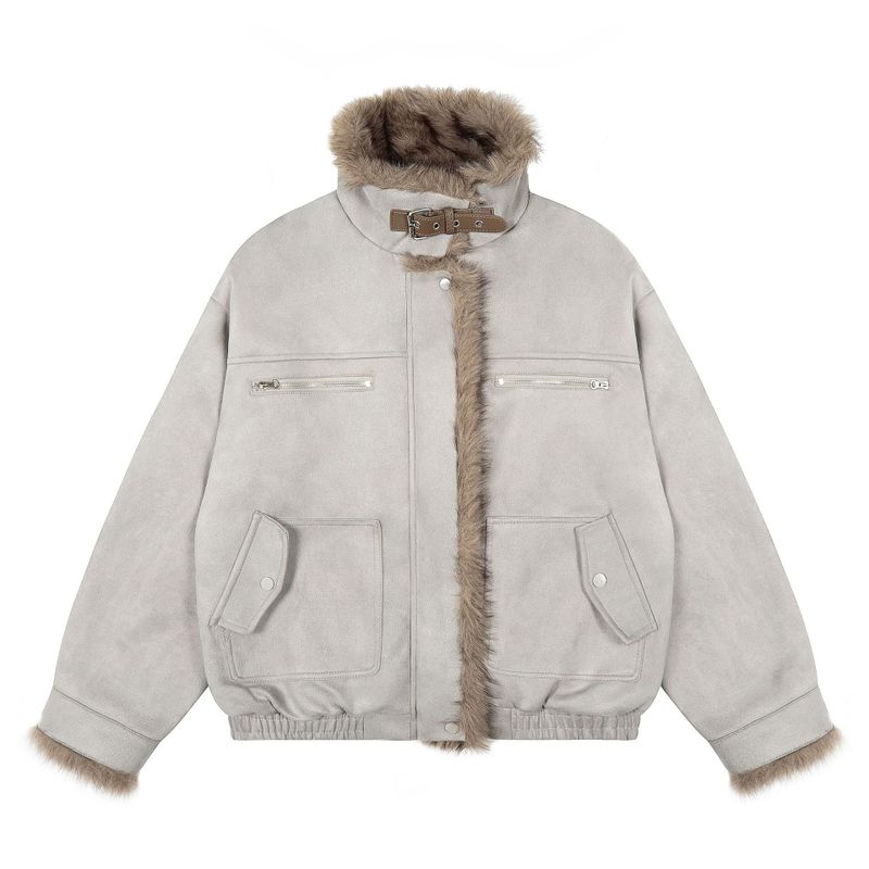 Cozy&Kitsch（コージーアンドキッチ）の「Lumi Fur Trim Mustang Jumper（Jackets/Outerwear）」