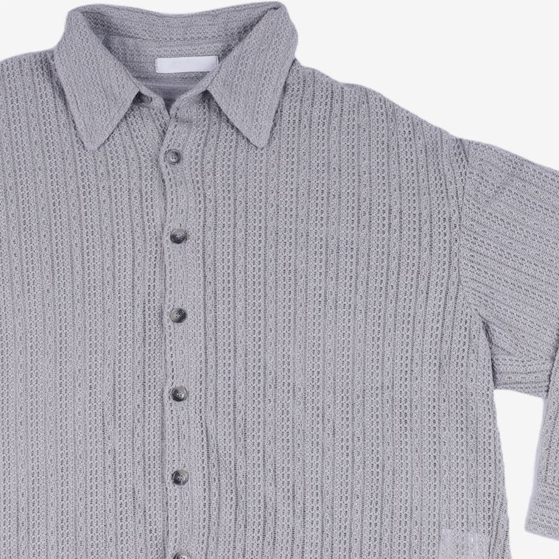 (Unisex) Sor Mesh Knit Shirt